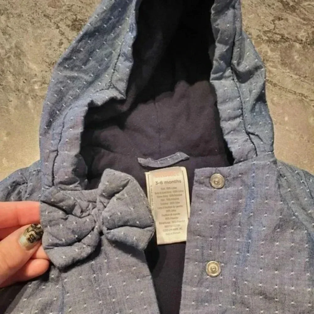 3/6m Grey Jacket and Pants set